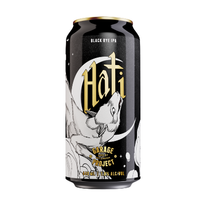 Picture of Garage Project Hati Black Rye IPA Can 440ml