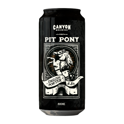 Picture of Canyon Brewing Pit Pony English Porter Can 440ml