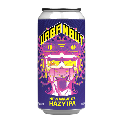 Picture of Urbanaut New Wave 07 Hazy IPA Can 440ml