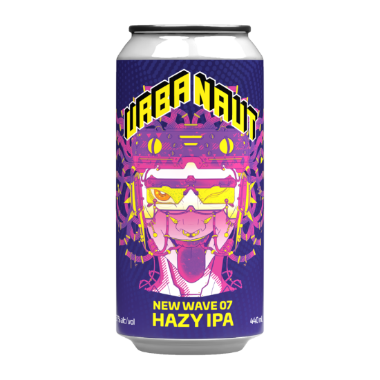 Picture of Urbanaut New Wave 07 Hazy IPA Can 440ml