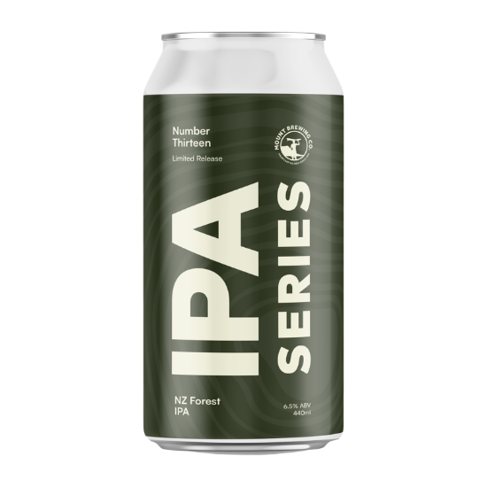Picture of Mount Brewing Co. Number Thirteen NZ Forest IPA Can 440ml