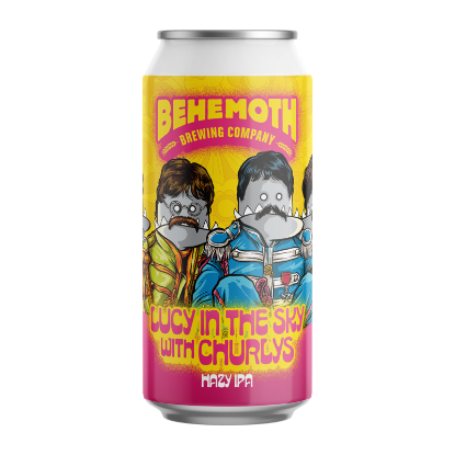 Picture of Behemoth Lucy in the Sky with Churlys Hazy IPA Can 440ml