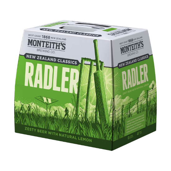Picture of Monteith's Radler Bottles 12x330ml