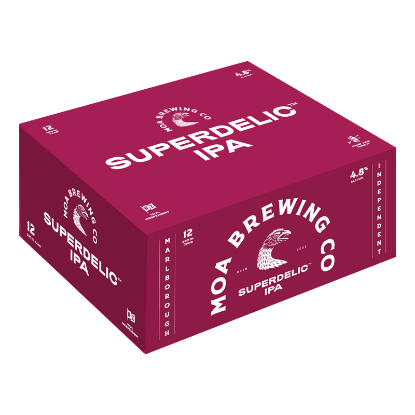 Picture of Moa Brewing Co Superdelic IPA Cans 12x330ml