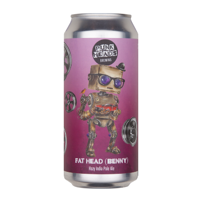 Picture of Punk Heads Fat Head Hazy IPA Can 440ml