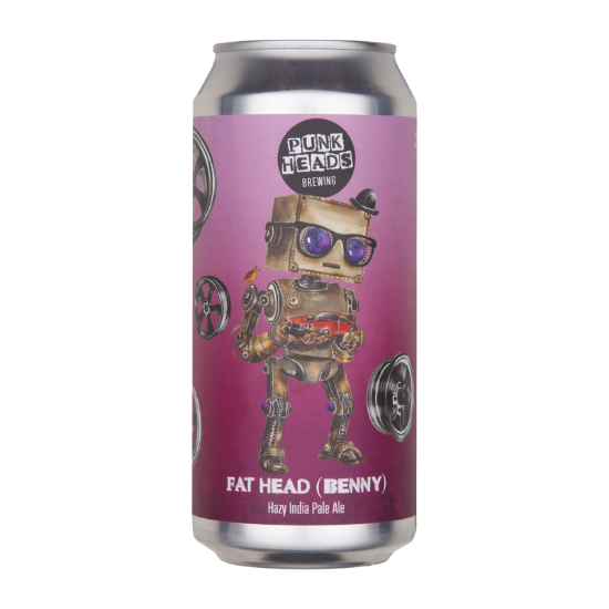 Picture of Punk Heads Fat Head Hazy IPA Can 440ml