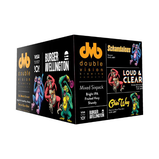 Picture of Double Vision WOAP 2026 Mixed Sixpack Cans 6x330ml