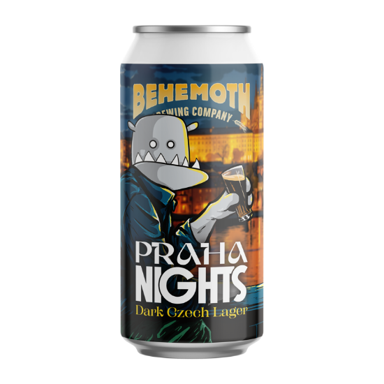 Picture of Behemoth Praha Nights Dark Czech Lager Can 440ml