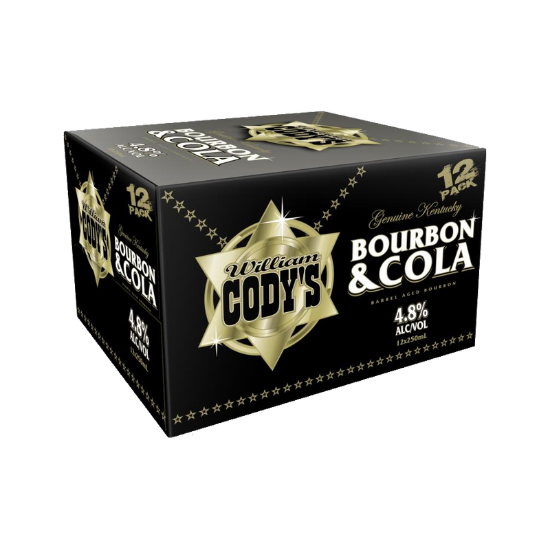 Picture of Cody's & Cola 4.8% Cans 12x250ml