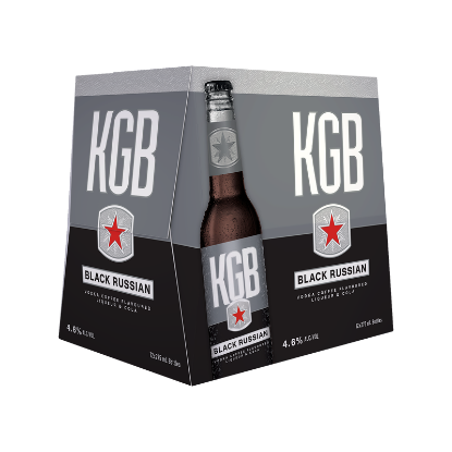 Picture of KGB Black Russian 4.6% Bottles 12x275ml