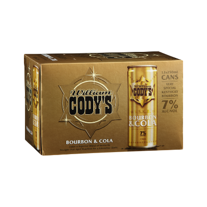 Picture of Cody's & Cola VSKB 7% Cans 12x250ml