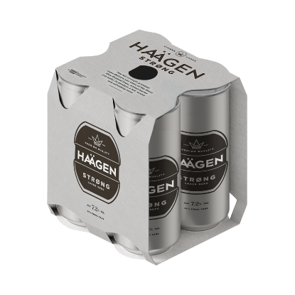 Picture of Haägen Strøng Lager 7.2% Cans 4x500ml