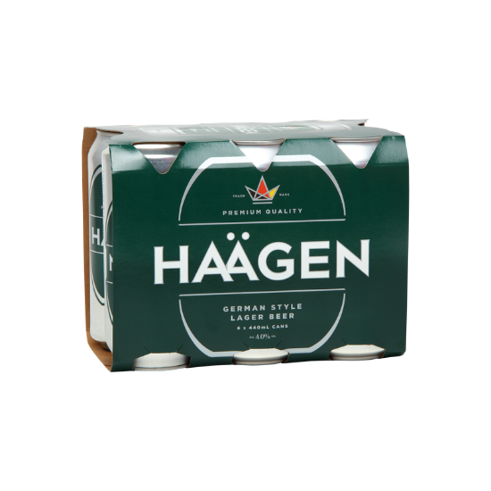 Picture of Haägen Lager Cans 6x440ml