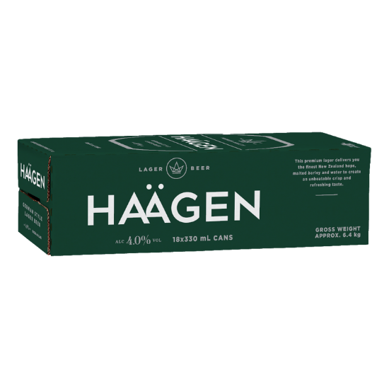 Picture of Haägen Lager Cans 18x330ml