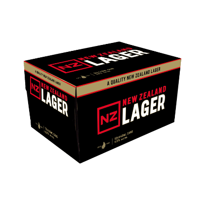 Picture of NZ Lager 4.8% Cans 12x440ml