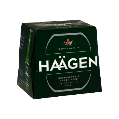 Picture of Haägen Lager Bottles 12x330ml