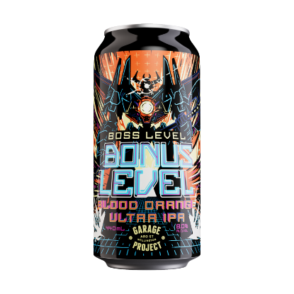 Picture of Garage Project Boss Level Bonus Blood Orange Ultra IPA Can 440ml