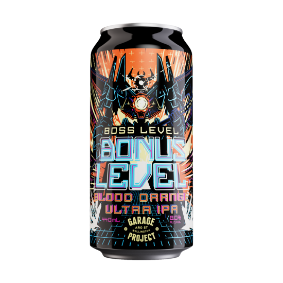 Picture of Garage Project Boss Level Bonus Blood Orange Ultra IPA Can 440ml
