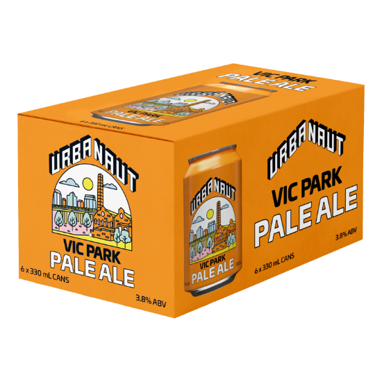 Picture of Urbanaut Vic Park Pale Ale Cans 6x330ml