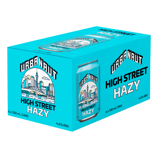 Picture of Urbanaut High Street Hazy Pale Ale Cans 6x330ml