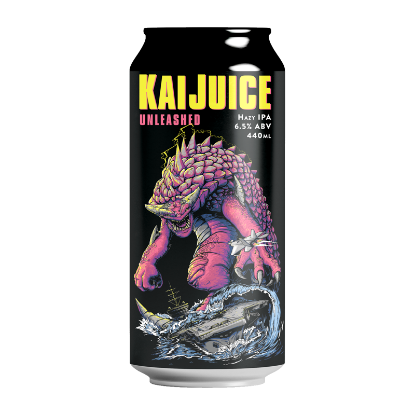 Picture of Double Vision Kaijuice Unleashed Hazy IPA Can 440ml
