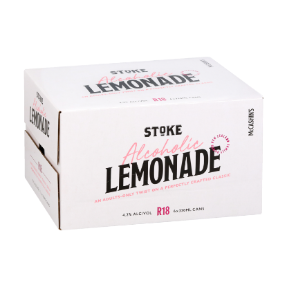 Picture of Stoke Alcoholic Lemonade Cans 6x330ml