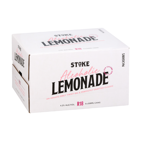Picture of Stoke Alcoholic Lemonade Cans 6x330ml