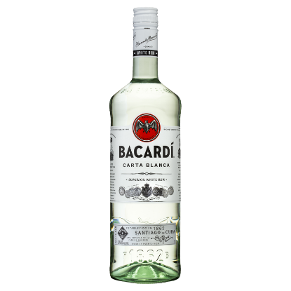 Picture of Bacardí Carta Blanca White Rum 1 Litre