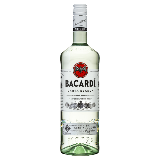 Picture of Bacardí Carta Blanca White Rum 1 Litre