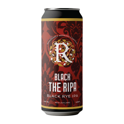 Picture of Renaissance Black the Ripa Black Rye IPA Can 440ml