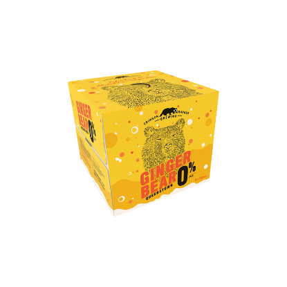 Picture of Crimson Badger Brewing Ginger Bear 0% Cans 4x330ml