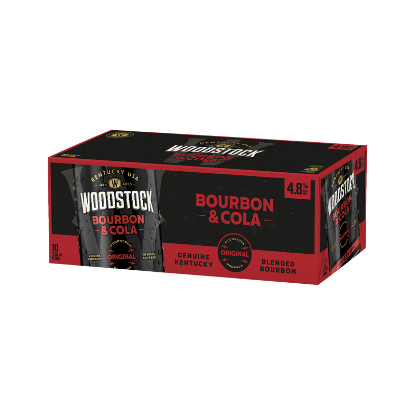 Picture of Woodstock & Cola 4.8% Cans 10x330ml