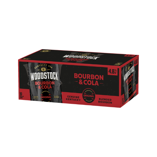 Picture of Woodstock & Cola 4.8% Cans 10x330ml