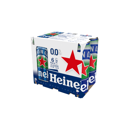 Picture of Heineken 0.0% Cans 6x330ml