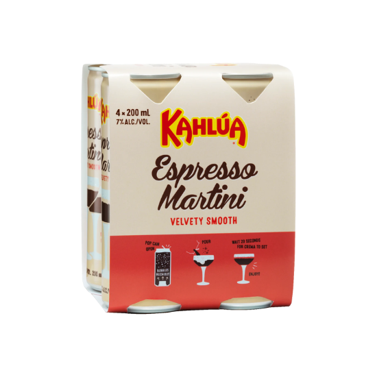 Picture of Kahlúa Espresso Martini 7% Cans 4x200ml