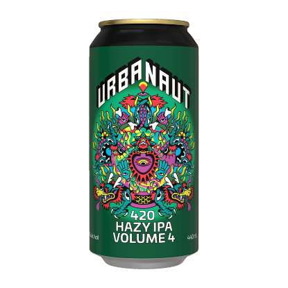 Picture of Urbanaut 420 Hazy IPA Volume 4 Can 440ml