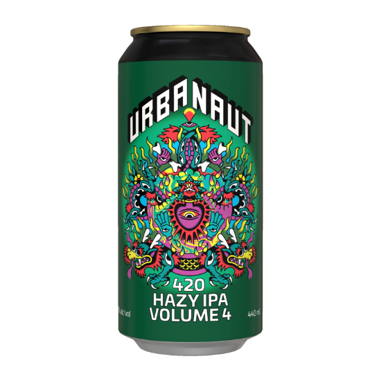 Picture of Urbanaut 420 Hazy IPA Volume 4 Can 440ml