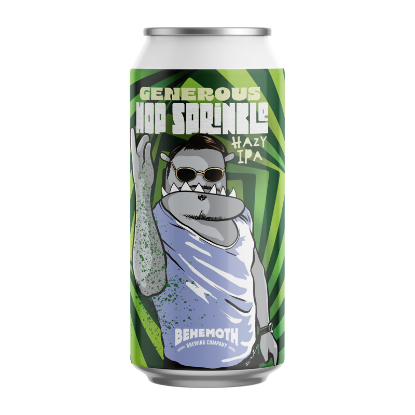 Picture of Behemoth Generous Hop Sprinkle Hazy IPA Can 440ml