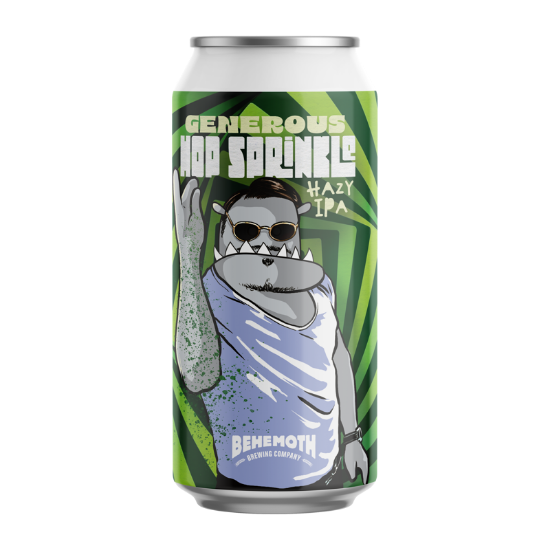 Picture of Behemoth Generous Hop Sprinkle Hazy IPA Can 440ml