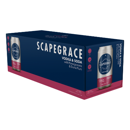 Picture of Scapegrace Vodka & Soda Pomegranate & Plum 5% Cans 10x330ml
