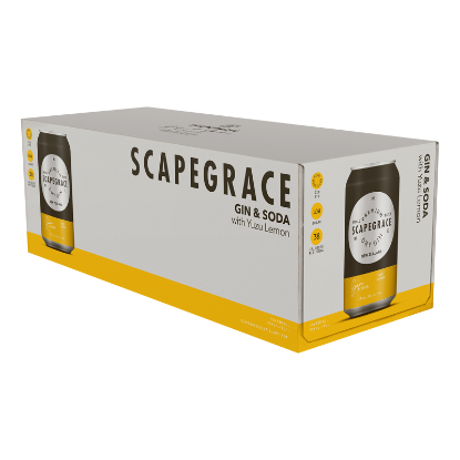 Picture of Scapegrace Gin & Soda Yuzu Lemon 5% Cans 10x330ml