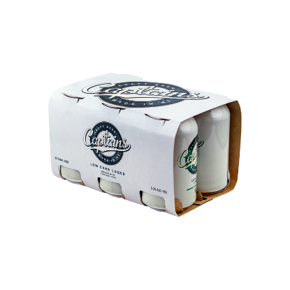 Picture of Captains Low Carb Lager Cans 6x330ml