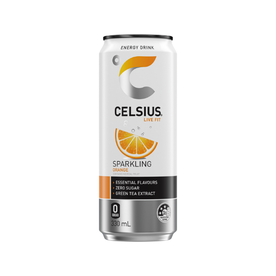 Picture of Celsius Sparkling Orange Can 330ml