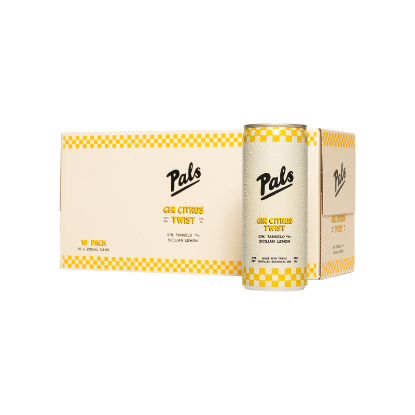Picture of Pals Gin Citrus Twist 5.8% Cans 10x250ml