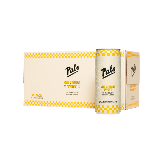 Picture of Pals Gin Citrus Twist 5.8% Cans 10x250ml