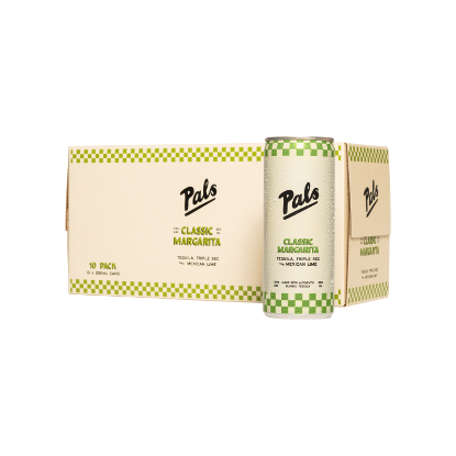Picture of Pals Classic Margarita 5.8% Cans 10x250ml