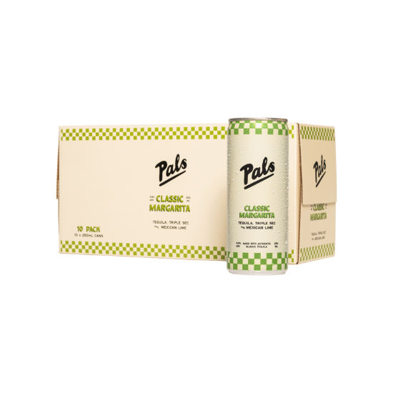 Picture of Pals Classic Margarita 5.8% Cans 10x250ml