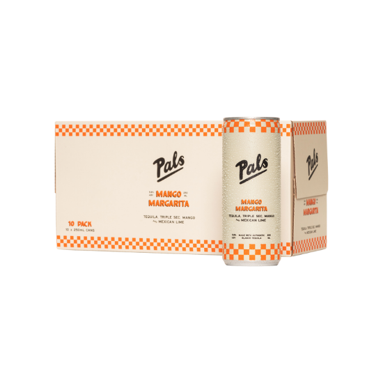 Picture of Pals Mango Margarita 5.8% Cans 10x250ml
