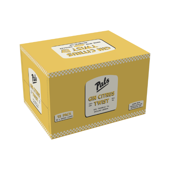 Picture of Pals Gin Citrus Twist 5.8% Cans 12x250ml