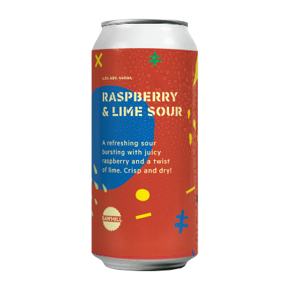 Picture of Sawmill Raspberry & Lime Sour Can 440ml